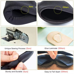 Eye Mask for Sleeping 3D Contoured Cup Blindfold Concave Molded Night Sleep Mask Block Out Light with Women Men with Earplugs