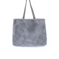 Latitude Run® Fashion Classic Faux Fur Handbag