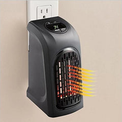 “Mini Electric Ceramic Heater – Portable Winter Warmer for Home, Office & Camping”