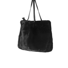 Latitude Run® Fashion Classic Faux Fur Handbag